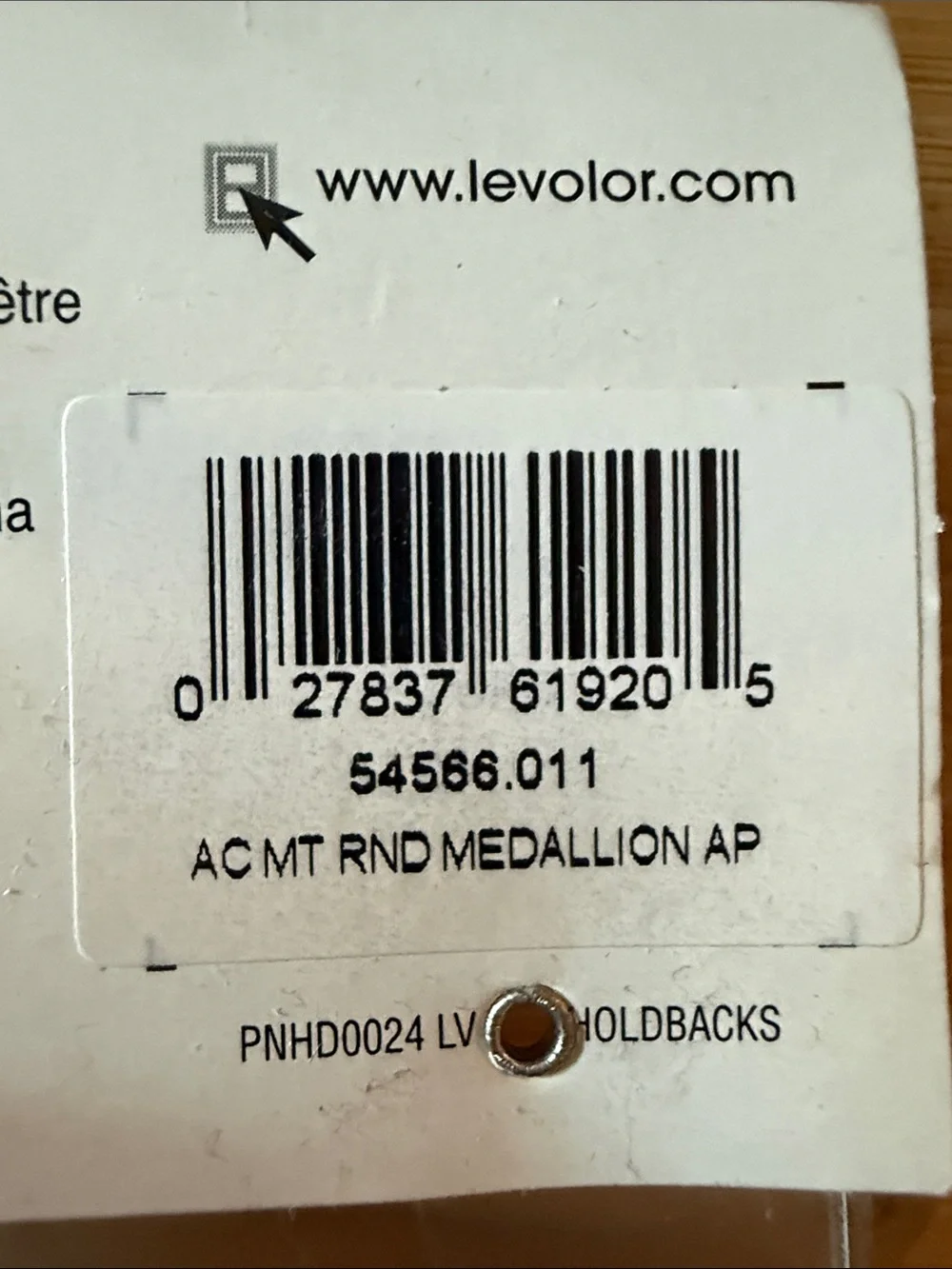 * LEVOLOR Medallion Holdbacks Signature Series - Lot of 2 Packs (4 Total)